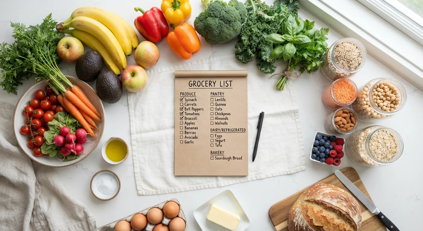 Building a Grocery List That Supports Nutritional Balance