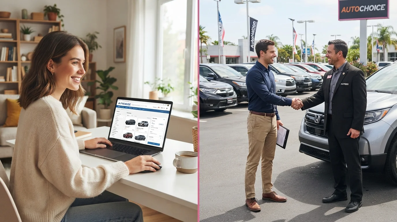 Buying a Car Online vs. at a Physical Dealership