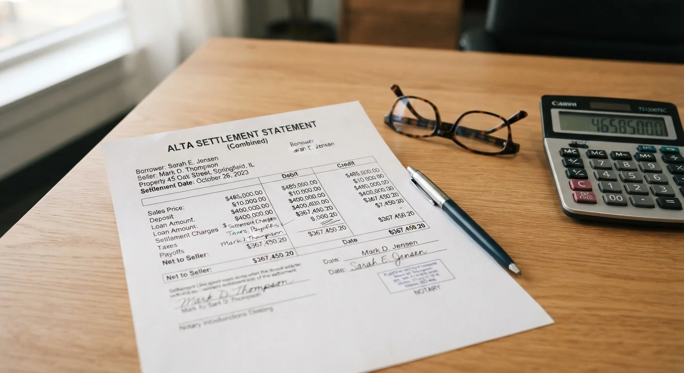 Closing Costs Glossary: Every Fee on Your Settlement Statement Explained
