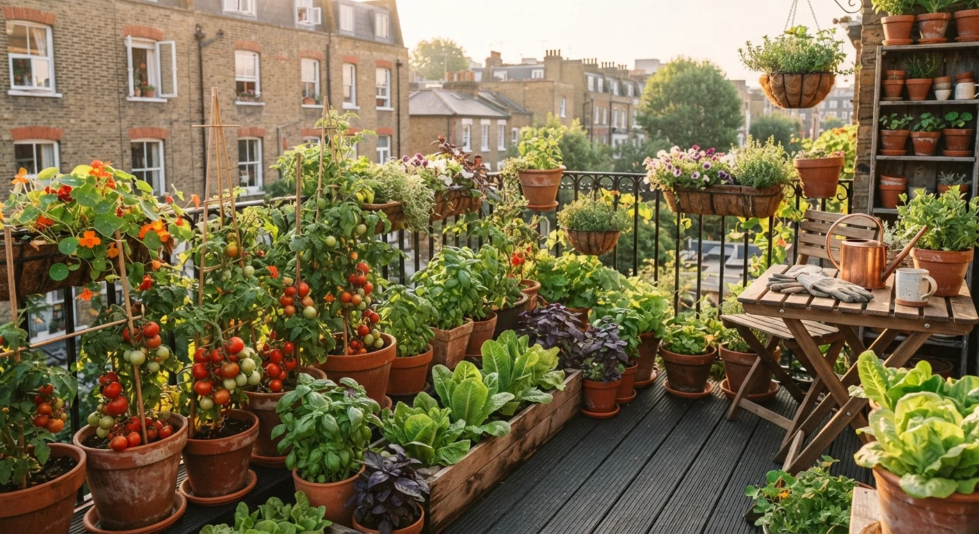 Container Gardening: Growing Vegetables and Herbs on Patios and Balconies