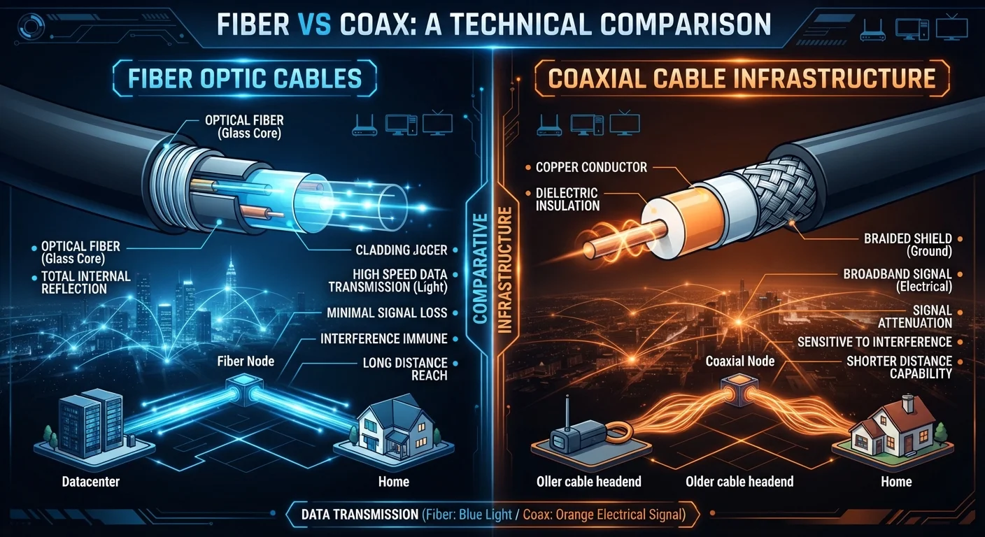 Fiber vs. Cable Internet: Understanding the Real Differences