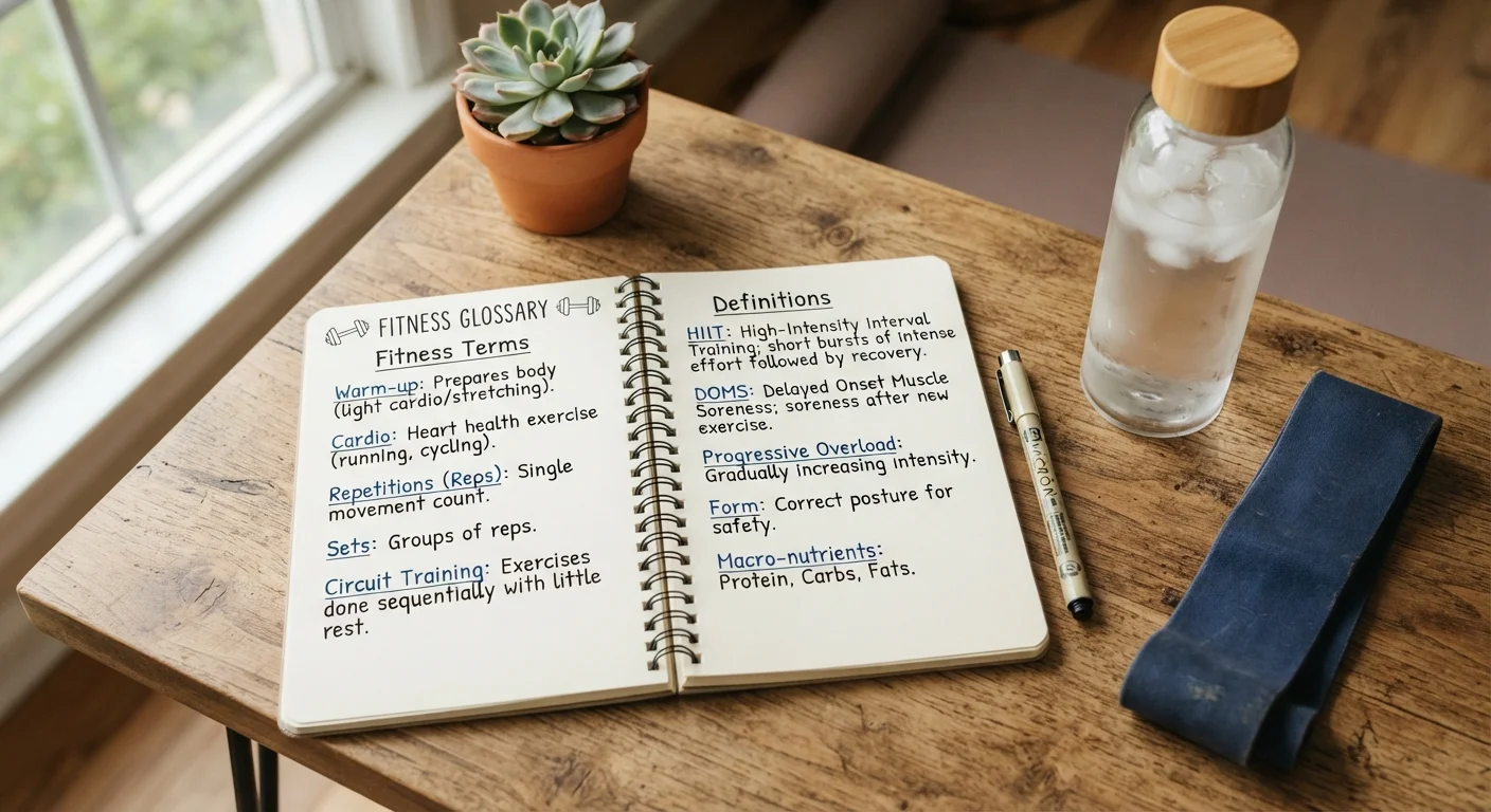 Fitness Terminology Decoded: A Plain-Language Reference for Everyday Movers