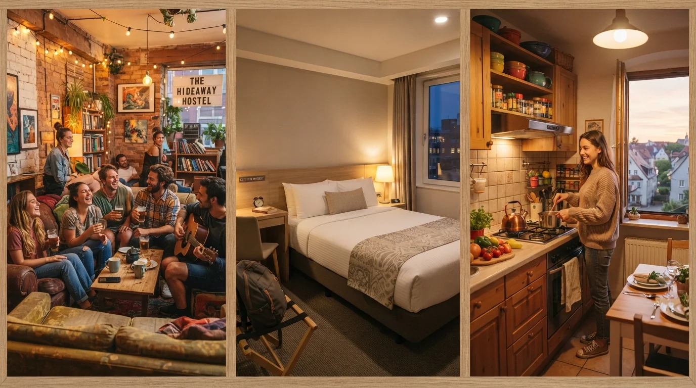Hostels, Budget Hotels, and Vacation Rentals: Which Actually Saves More?
