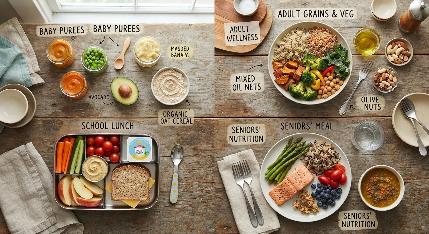 Nutrition Through Every Stage of Life: A Comprehensive Overview