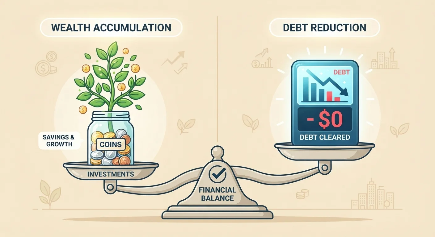 The Real Trade-Off Between Investing Early and Paying Down Debt First
